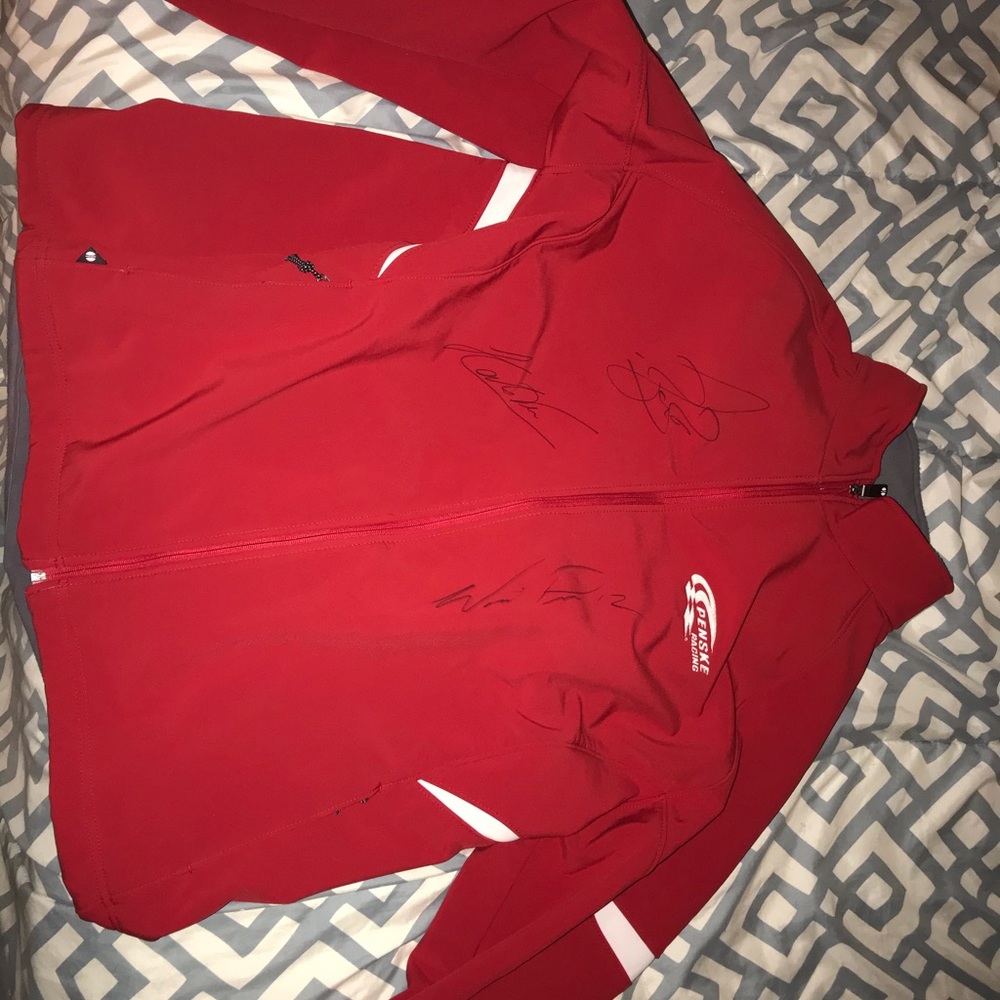 Signed penskee racing jacket